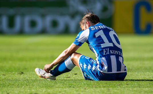 IFK Göteborgs Patrik Karlsson Lagemyr deppar