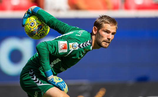 Kalmars målvakt Lucas Hägg-Johansson
