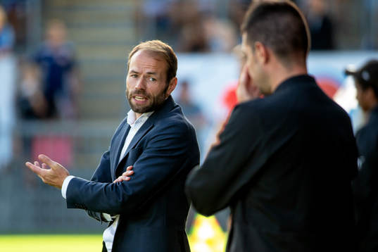 Häckens tränare Andreas Alm
