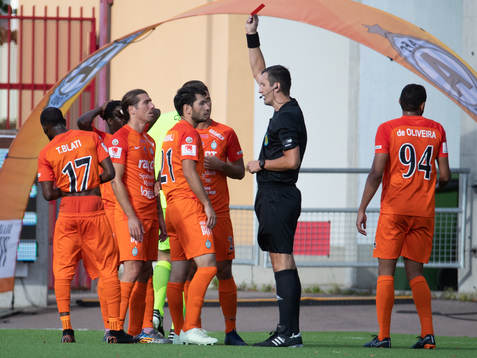 AFC Eskilstunas Anel Rashkaj blir utvisad