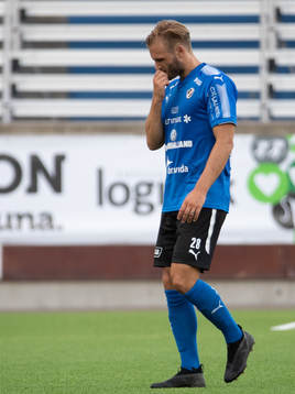 Halmstads Jesper Westerberg deppar