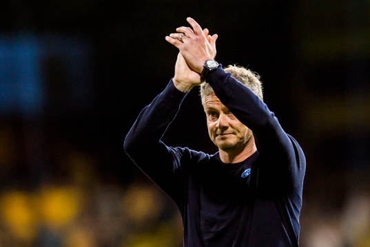 Ole Gunnar Solskjær, manager of Molde