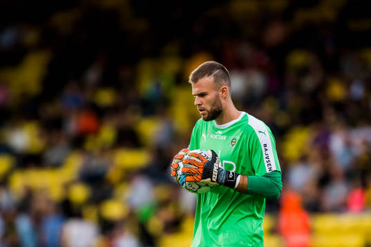 Goalkeeper Marko Maric of Lillestrøm
