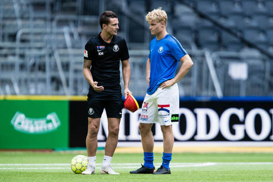 Trelleborgs assisterande tränare Kristian Haynes med