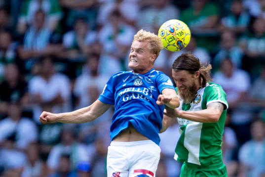 Trelleborgs Freddie Brorsson och Hammarbys Björn Paulsen