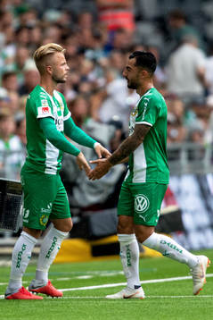 Hammarbys Sander Svendsen byts in istället för Jiloan