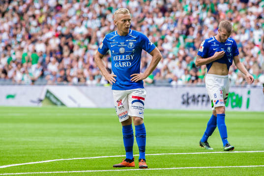 Trelleborgs Johan Brannefalk deppar