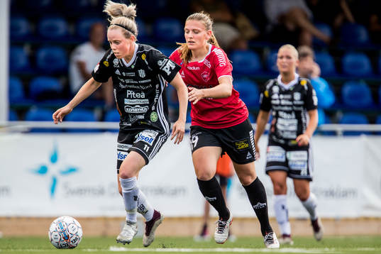 Piteås Cecilia Edlund och Limhamn Bunkeflos Rebecka Persson
