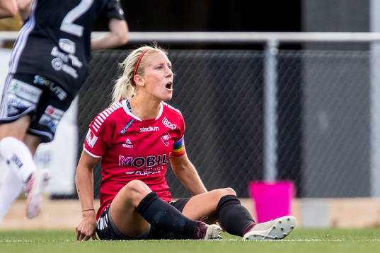 Limhamn Bunkeflos Mia Persson deppar