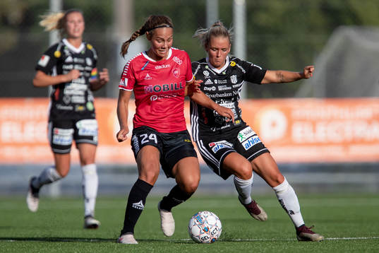Limhamn Bunkeflos Elisa Lang Nilsson och Piteås Ronja