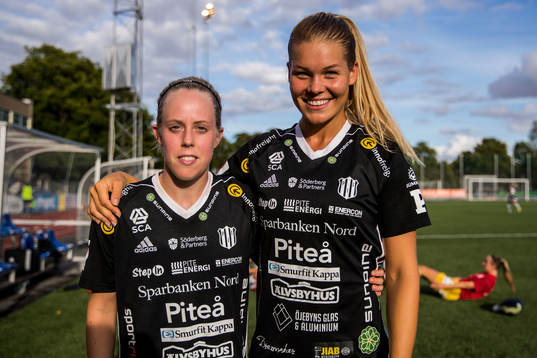 Piteås Cecilia Edlund och Nina Jakobsson