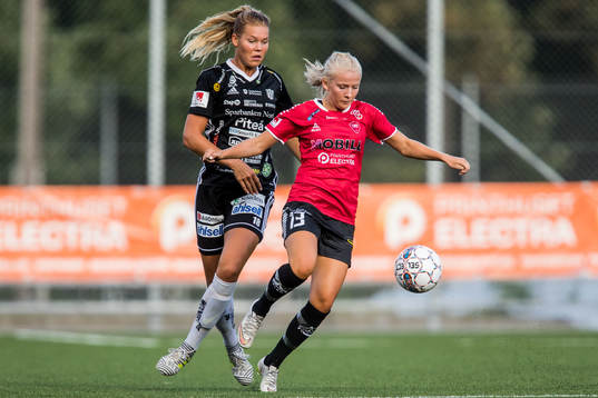 Piteås Nina Jakobsson och Limhamn Bunkeflos Alice Magnusson