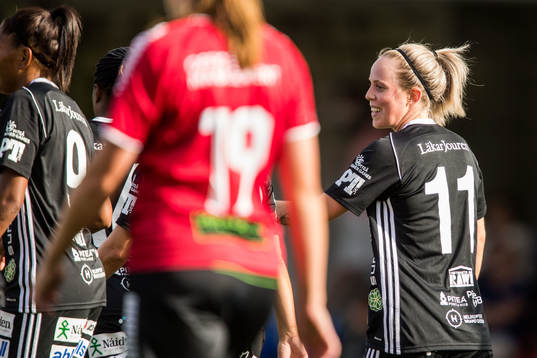 Piteås Cecilia Edlund jublar