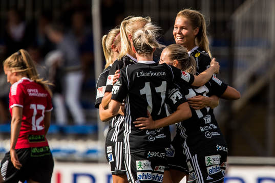 Piteås Nina Jakobsson jublar