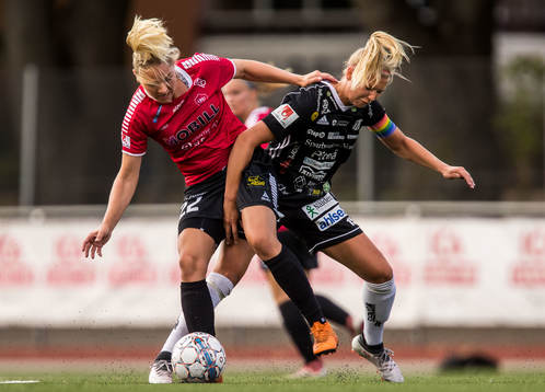 Limhamn Bunkeflos Rakel Hönnudóttir och Piteås Ellen