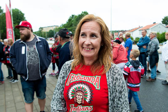 Supportern Anna Agdestein