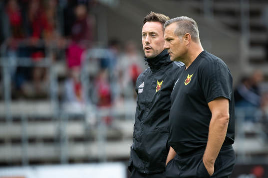 Östersunds tränare Ian Burchnall