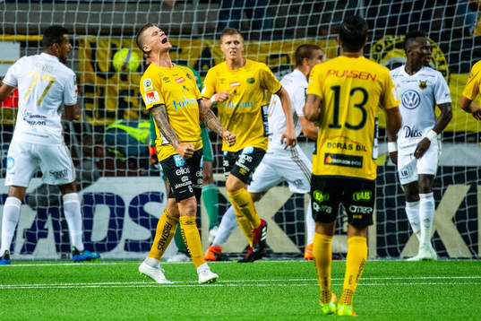 Elfsborgs Samuel Holmén deppar
