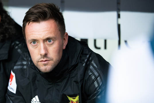 Östersunds tränare Ian Burchnall