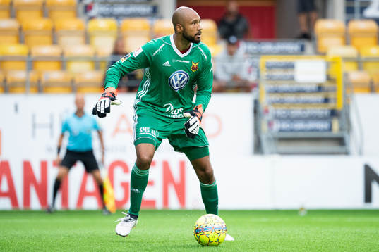 Östersunds målvakt Aly Keita