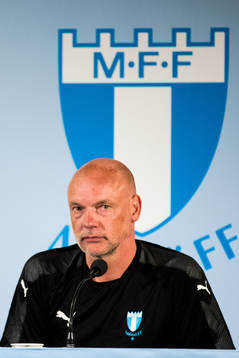 Head coach Uwe Rösler of Malmö FF