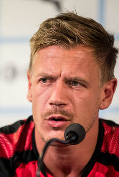 Goalkeeper Johan Dahlin of Malmö FF