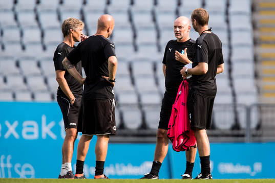 Head coach Uwe Rösler of Malmö FF