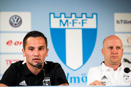 Anel Hadžićand and head coach Marko Nikolić