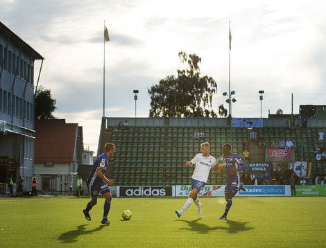 under fotbollsmatchen i Allsvenskan mellan GIF Sundsvall