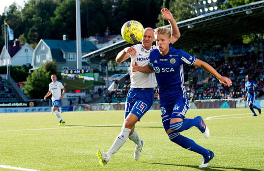 Norrköpings Andreas Johansson och Sundsvalls Eric