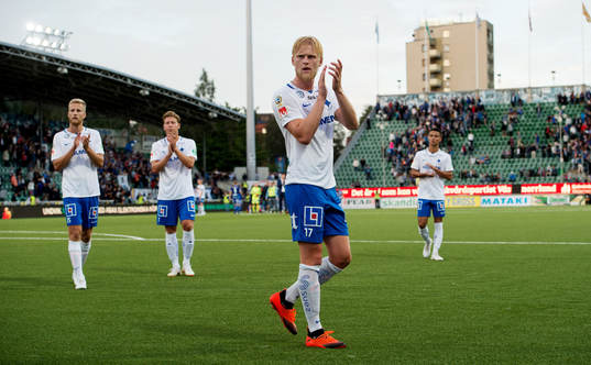 Norrköpings Kalle Holmberg deppar