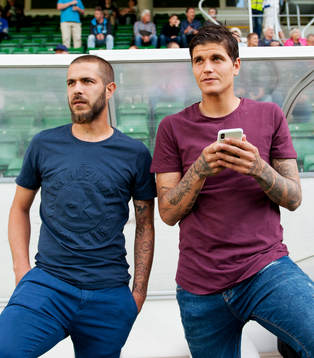 Sundsvalls Juan Jose Ciercoles Sagra och David Batanero är