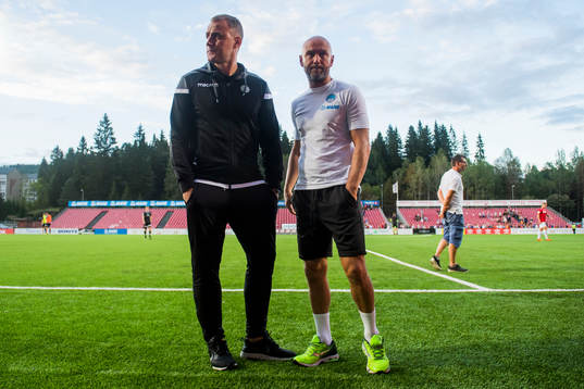 Bengt Sæternes, head coach of Sandnes Ulf, and Mark