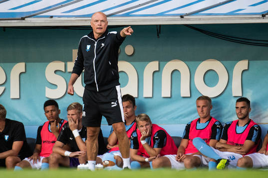 Head coach Uwe Rösler of Malmö FF