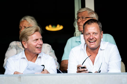 Martin Kroon, publisher of Aller media (right) and Jörgen