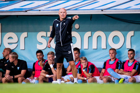 Head coach Uwe Rösler of Malmö FF