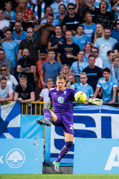 goalkeeper Johan Dahlin of Malmö FF