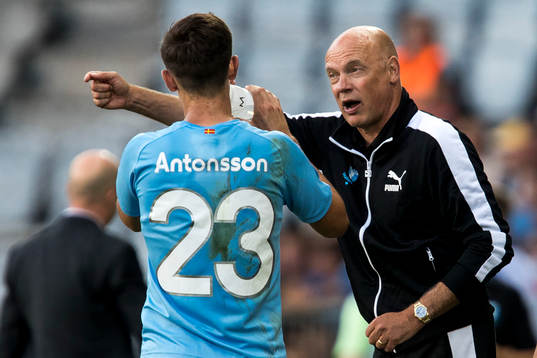 Head coach Uwe Rösler of Malmö FF