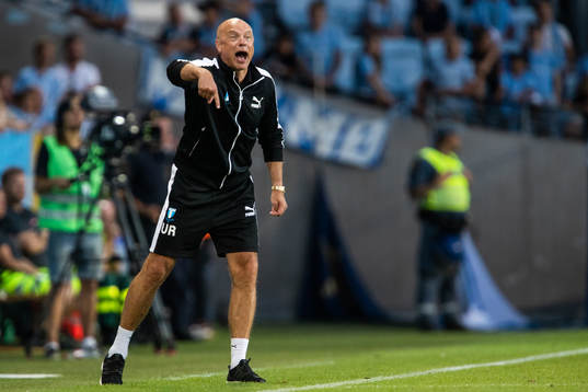 Head coach Uwe Rösler of Malmö FF