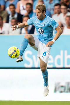 Oscar Lewicki of Malmö FF