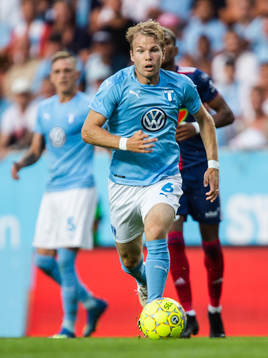 Oscar Lewicki of Malmö FF