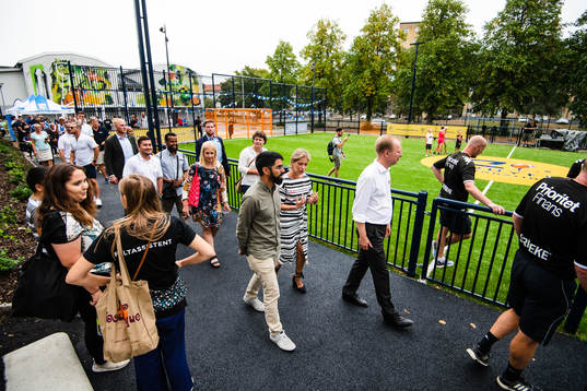 Social- och idrottsminister Annika Strandhäll