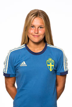 Johanna Svedberg i F15/03-landslaget