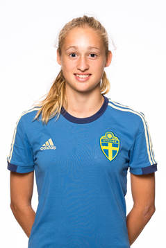 Clara Andersson i F15/03-landslaget