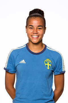 Alexandra Calixte Rosengren i F15/03-landslaget