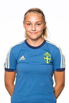 Elin Svahn i F15/03-landslaget
