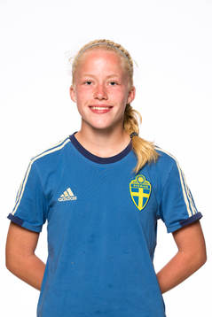 Frida Hedin i F15/03-landslaget