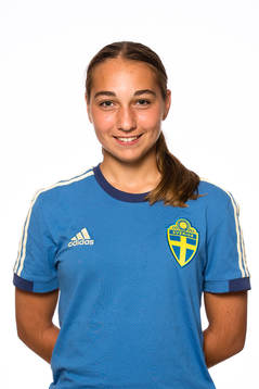 Annie Dahlberg i F15/03-landslaget