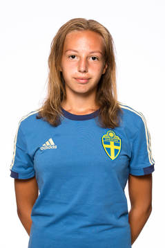 Emmy Blomberg i F15/03-landslaget