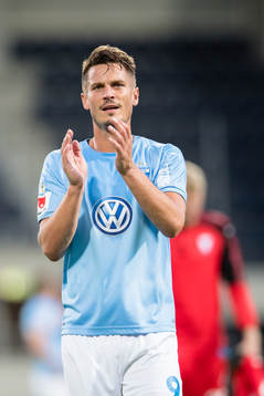 Malmö FFs Markus Rosenberg jublar